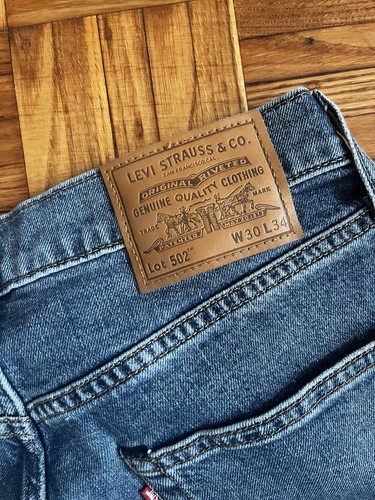 Jean levis 502 bleu taille - levis,