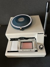 72 Character Manual Embosser Card Embossing Credit ID PVC Stamping EUC DMS-72A