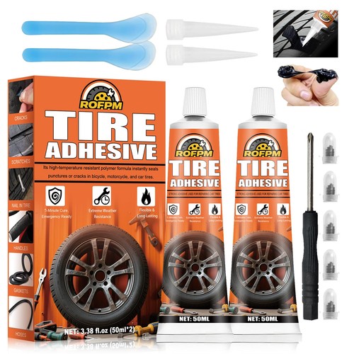 2pcs colle pneu - pneu, voiture,
