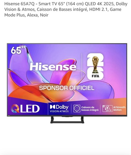 Hisense 65a7q qled - 65a7q, 4k