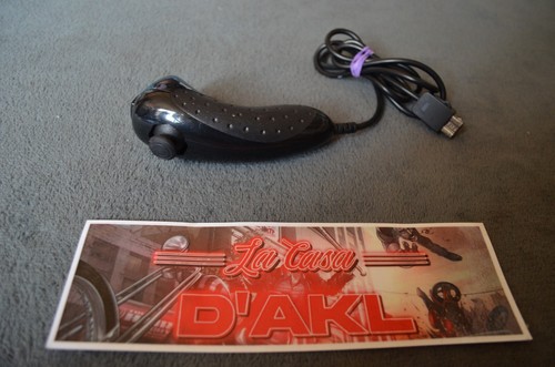 Manette nunchuk noir pour - nunchuk,