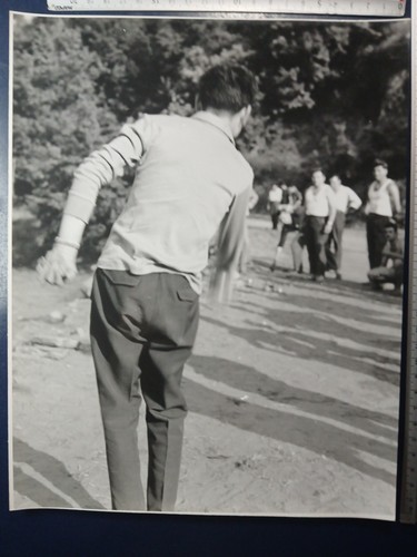 Partie pétanque 1960 sud - partie,