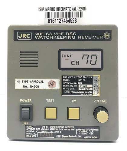 Récepteur veille vhf - récepteur, de