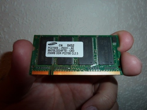 Barrette mémoire - de,
