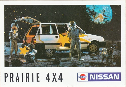 Autocollant nissan prairie - autocollant,