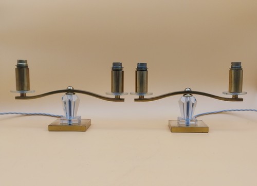 Paire lampe art déco - paire,