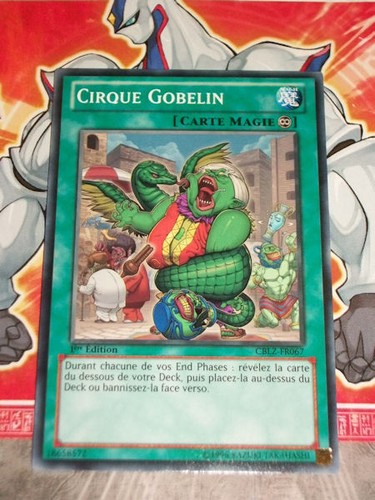 Carte cirque gobelin - carte, gi