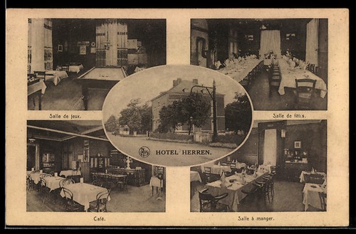 Cpa herbesthal hotel herren - herbesthal,,