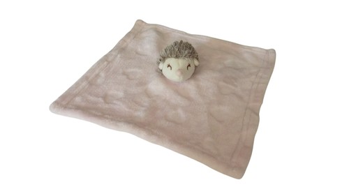 Doudou hérisson plat rose - ,