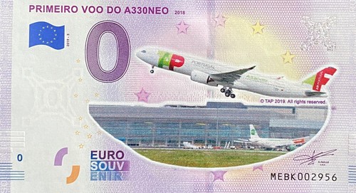 Billet euro primeiro voo - billet,