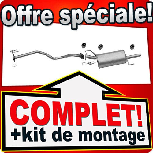 Echappement pour nissan juke - pour,