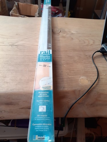 Rail aluminium pour - rail, (80cm)