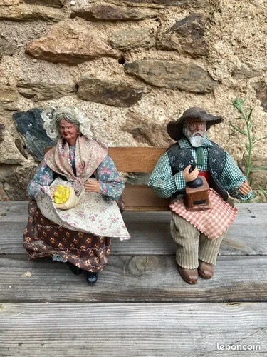 Santons anciens provence - anciens,