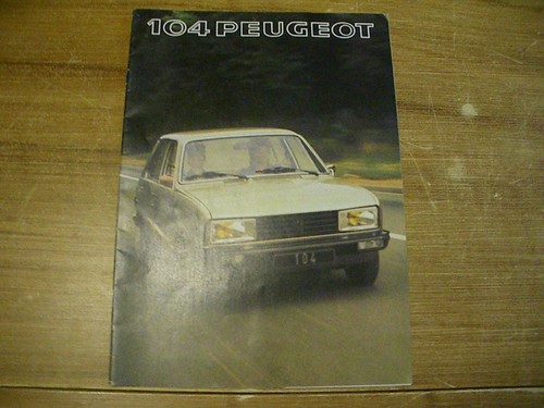 Peugeot 104 6 gl - peugeot,