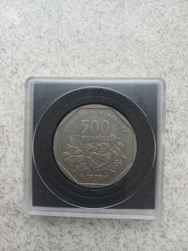 Piece 500 francs gabon cfa - piece,