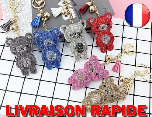 Porte clé ours nounours - porte,