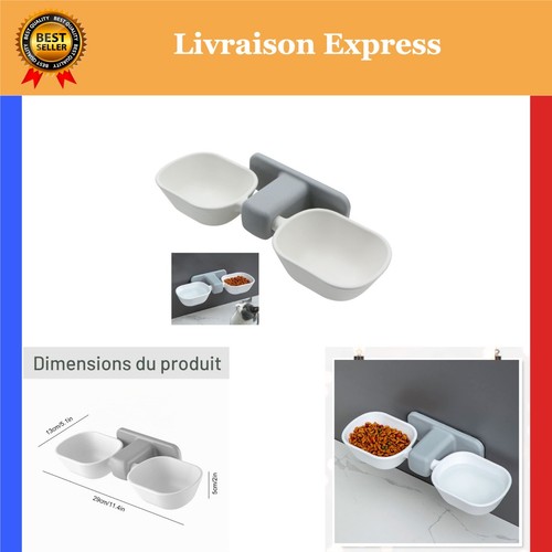 Gamelle surélevée pour chat - gamelle,