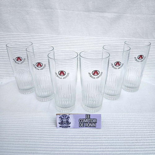 Lot verres à bière - 6,