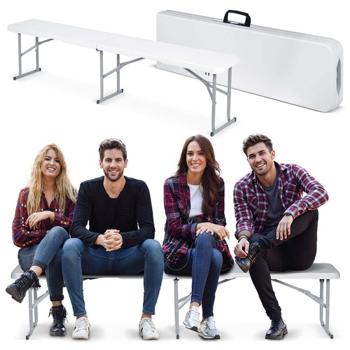 Banc jardin pliant 180 cm - pliant,