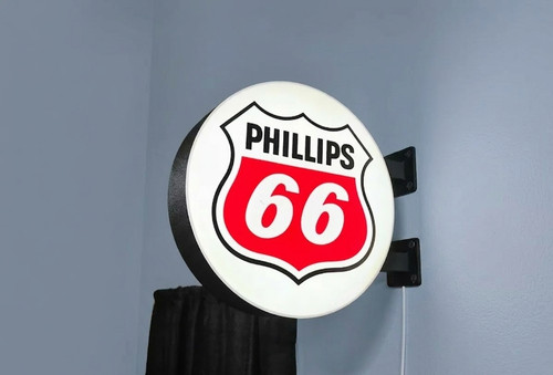 Enseigne lumineuse phillips - phillips, 66