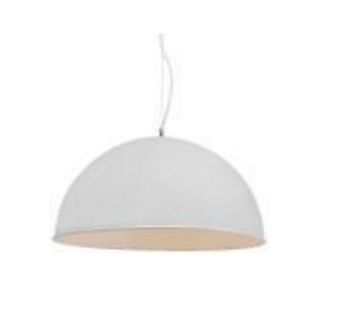 Lustre blanc cm massive - lustre,