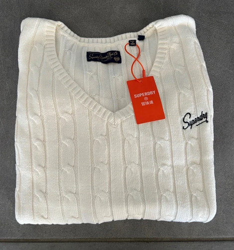 Pull torsadé superdry - pull,
