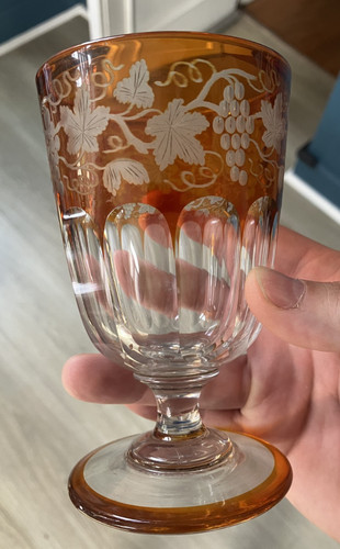 Joli verre collection cristal - verre,