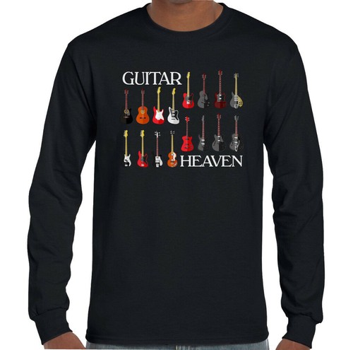 Guitare shirt heaven hommes - guitare,