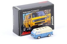 Schuco Piccolo VW T3 Transporter Boîte Bleu/Blanc Techno Classica 2009