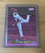 Taka TaichiStakura Limited 75 Baseball Card Rookie Pitching