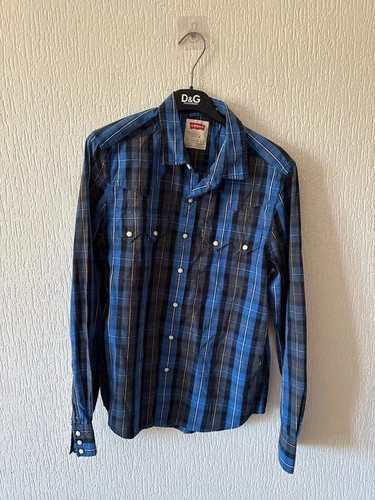 Levi chemise carreaux - levi's, bleu