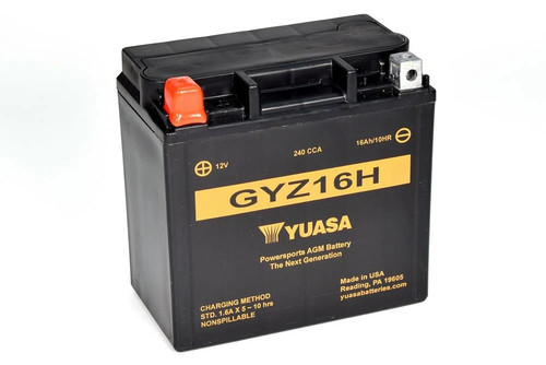 Batterie yuasa gyz16h sans - batterie,