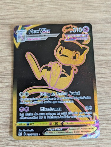 Carte pokémon mew vmax - pokémon,