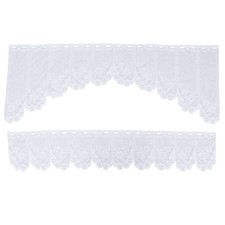  Demi-rideau à tricoter