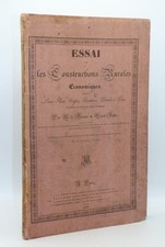MOREL-VINDE (Vicomte de) Essai sur les constructions rurales économiques, conten