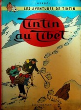 Les Aventures de Tintin Herge HC Tin Tin Au Tibet Casterman
