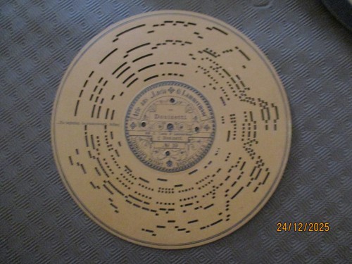 Disque carton ehrlich - 33, cm