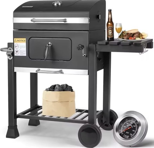 Barbecue charbon bois - À,