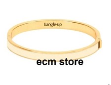 Bracelet Bangle 0.7 cm Blanc