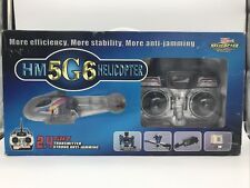 Walkera 2.4 GHZ Hm 5G6 Helicopter **Untested No Battery **