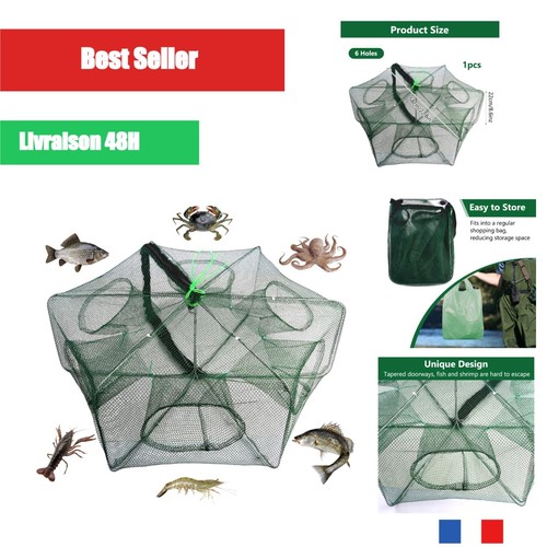 Piège crabe pliable - à,