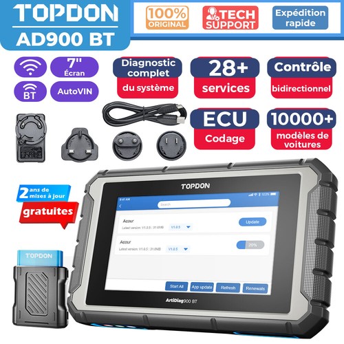 Topdon ad900bt dispositif - topdon, de