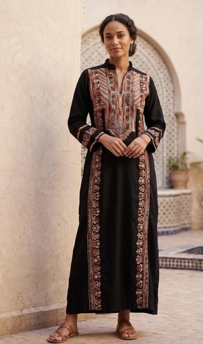 Abaya robe palestinienne - abaya-robe, palestinienne-robe