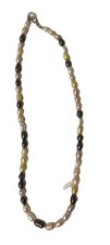 18 3/4 Inch Real Biwi Pearl Necklace Multipal Colors
