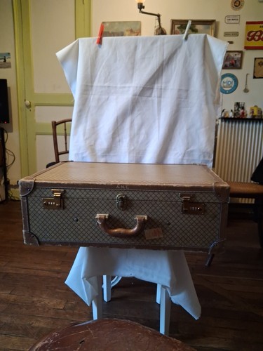Valise ancienne bois - ancienne,