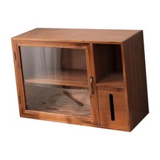 Armoire de rangement de bureau avec vitrine de porte pour salon salle de