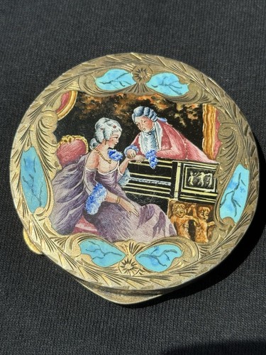Antique power compact - antique,