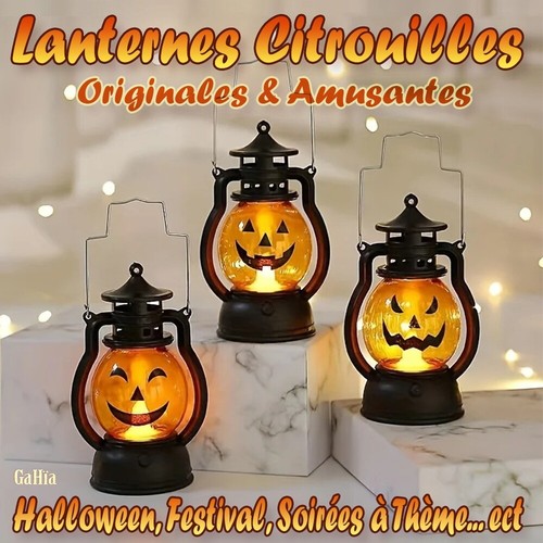 Lanterne citrouille lampe - lanterne,