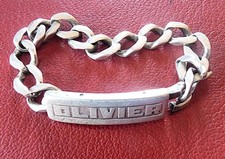 Bijou Vintage Gourmette ARGENT