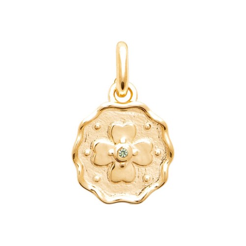 Pendentif medaille délicat